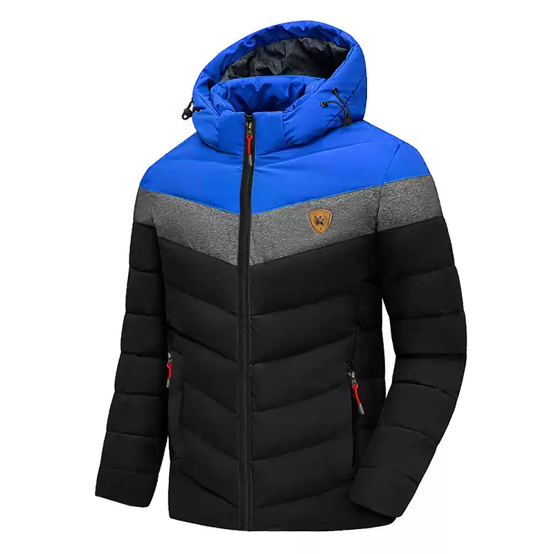Casual Warm Waterproof Jacket Black