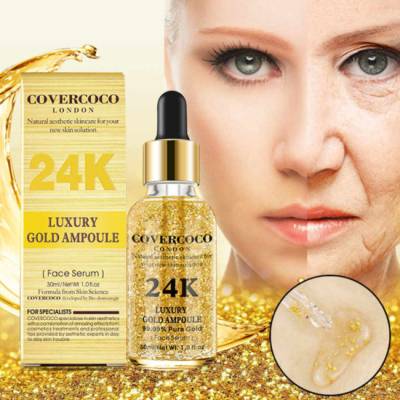 2 Pis (হাফ কোর্স)  24K Luxury Gold Face Serum