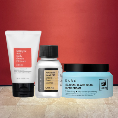 Budget Korean Glass Skin Combo