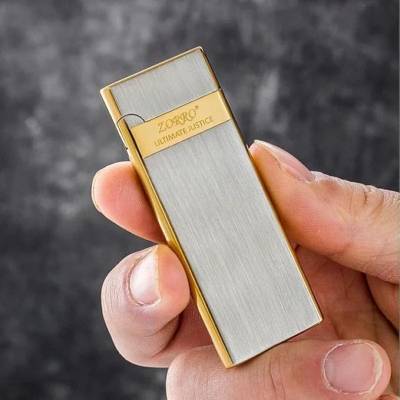 Ultra-Thin Metal Flame Lighter