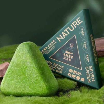 Nature Triangle Shampoo Bar