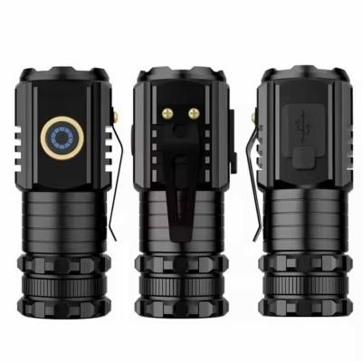 Mini 3'' LED Flashlight ( Metal Body )