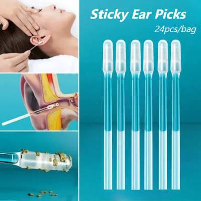 Sticky Re-usable Earwax Cleaner (24Pcs)